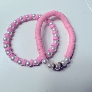 Pink bracelets sets